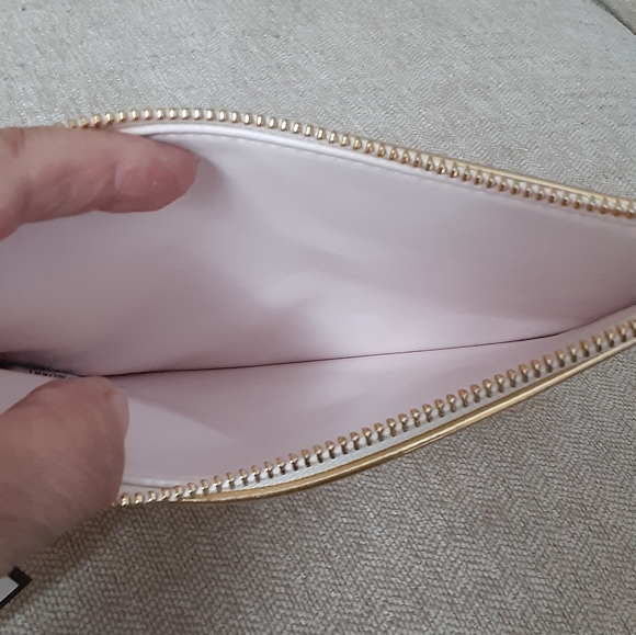 Kate Spade gold stripe pencil pouch - Picture 5 of 7